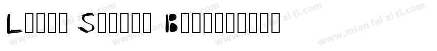 Limon Script Bold字体转换
